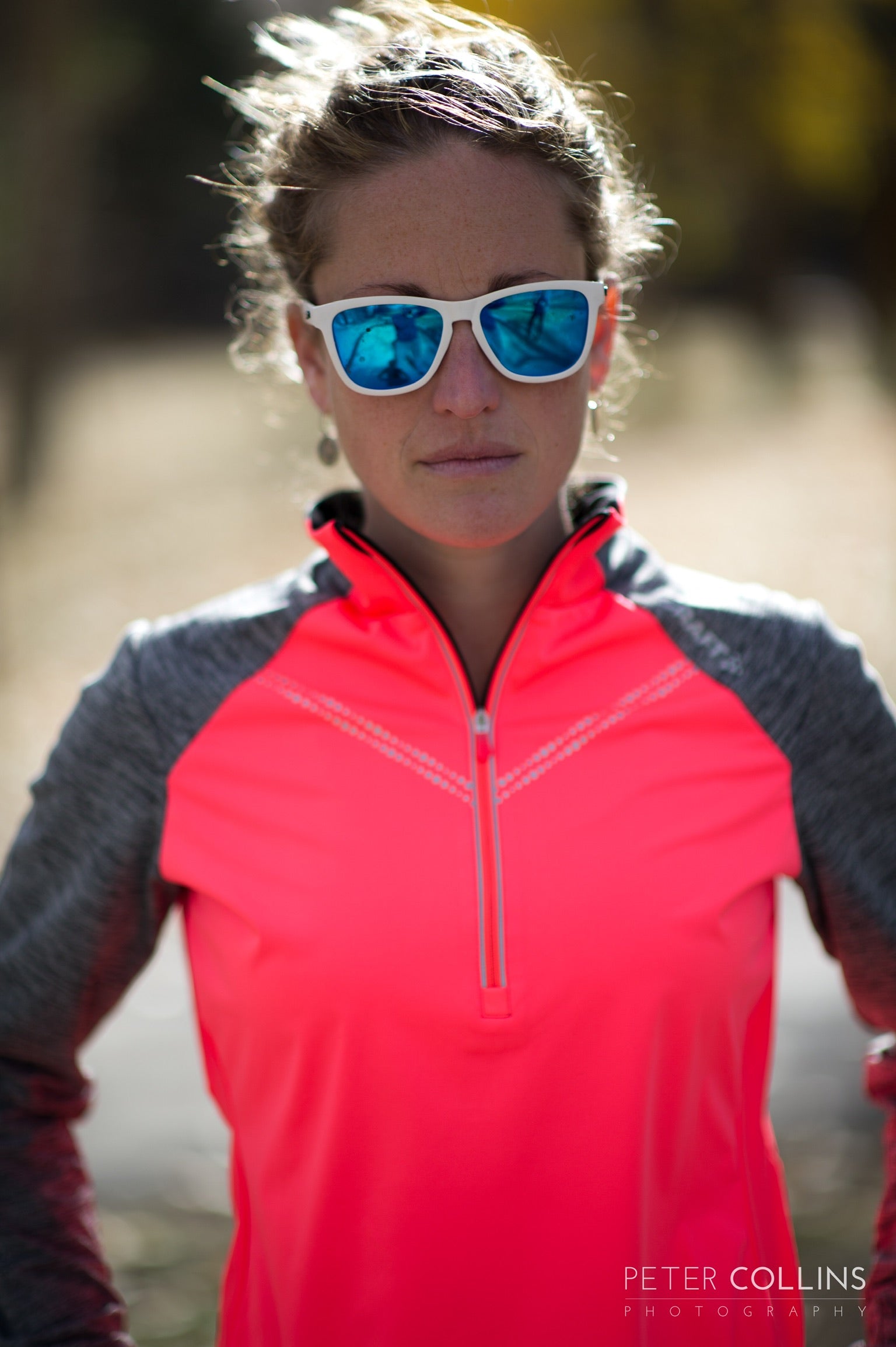 Amy Puzey - athletic portrait by Peter Collins Photography
